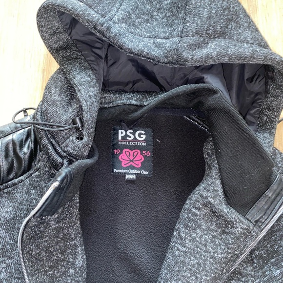 🙌🤩Canadian Premium Outdoor Gear Black & Gray Long Stylish Coat - Picture 3 of 7